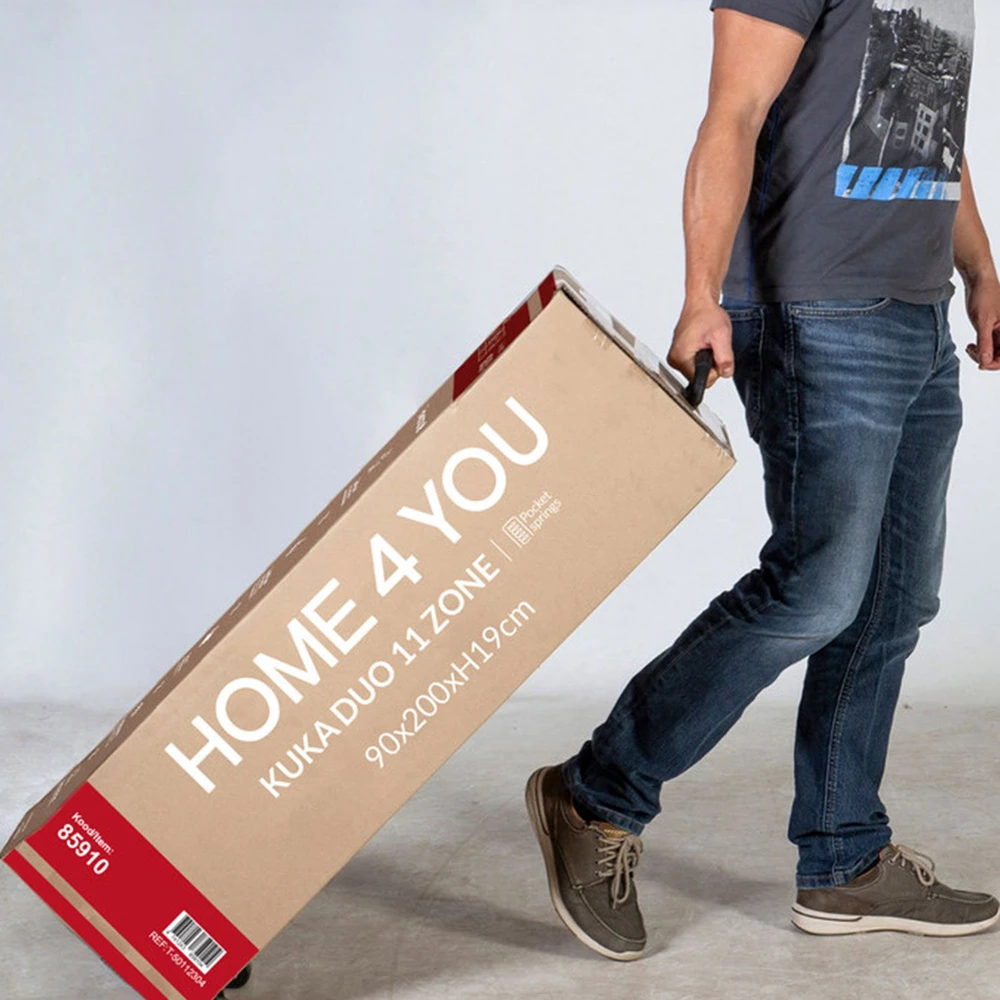 Home4You Spring čiužinys KUKA DUO 11 ZONE 160x200xH19 cm