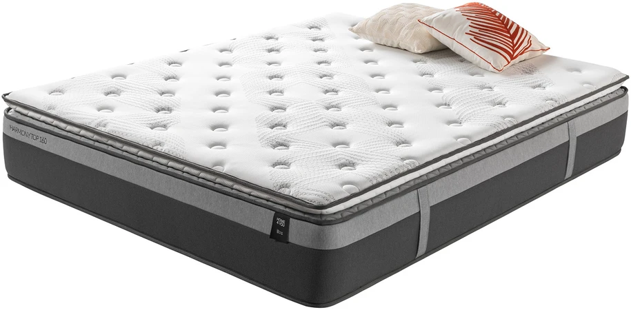 Spyruoklinis čiužinys HARMONY TOP, 140x200xH33cm, susukamas