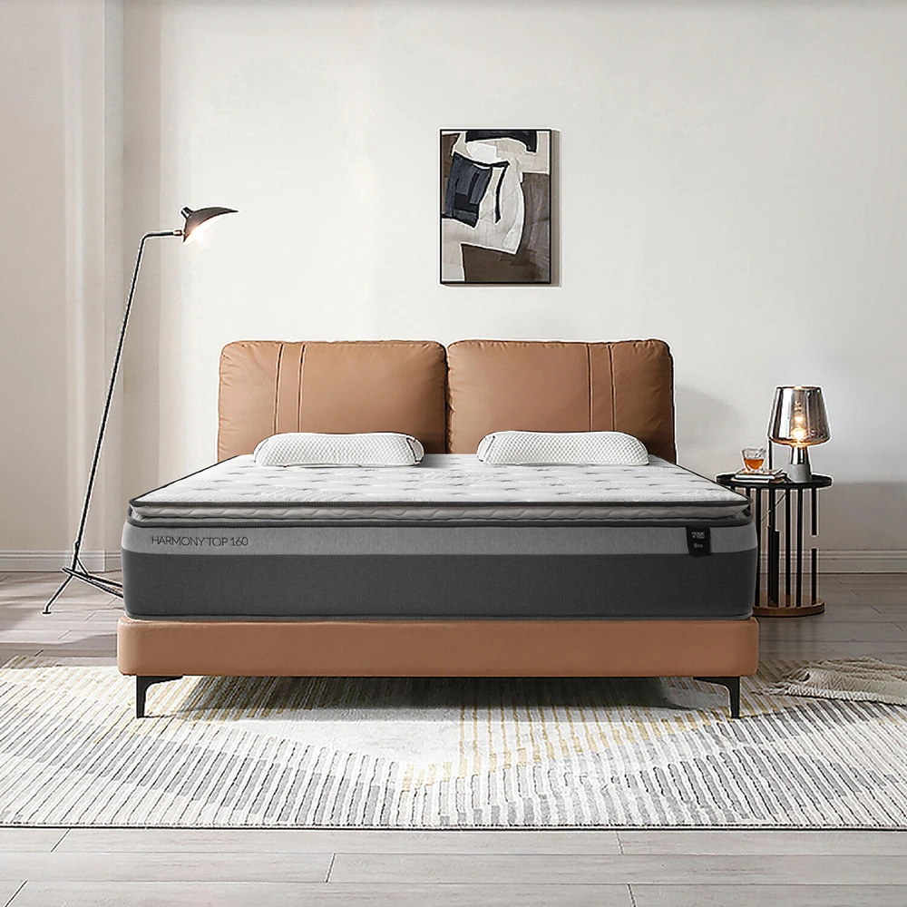 Spyruoklinis čiužinys HARMONY TOP, 140x200xH33cm, susukamas