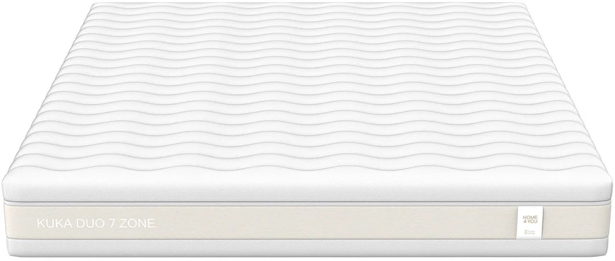 Home4You Spyruoklinis čiužinys KUKA DUO 7 ZONE 180x200xH23cm