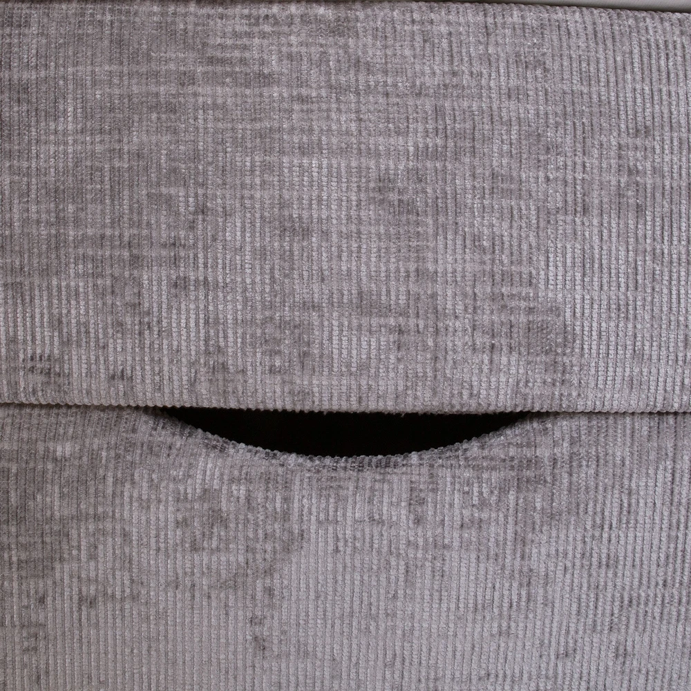 Home4You Continental bed LAARA 90x200 cm, pilkšvai smėlio spalvos