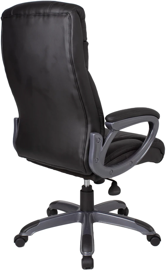 Home4You Darbo kėdė CONNOR 73,5x65,5xH115-124cm, sėdynė ir atlošas: dirbtinė oda, spalva: juoda