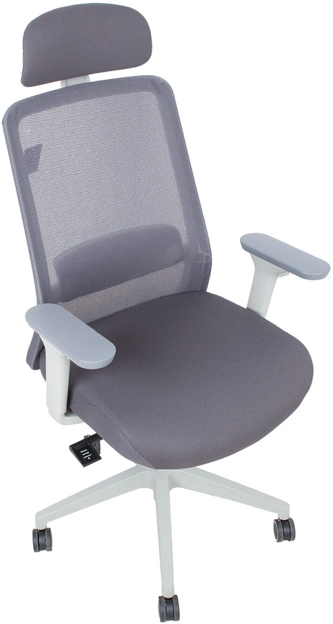 Home4You Biuro kėdė SANTO Pilkas tinklinis audinys