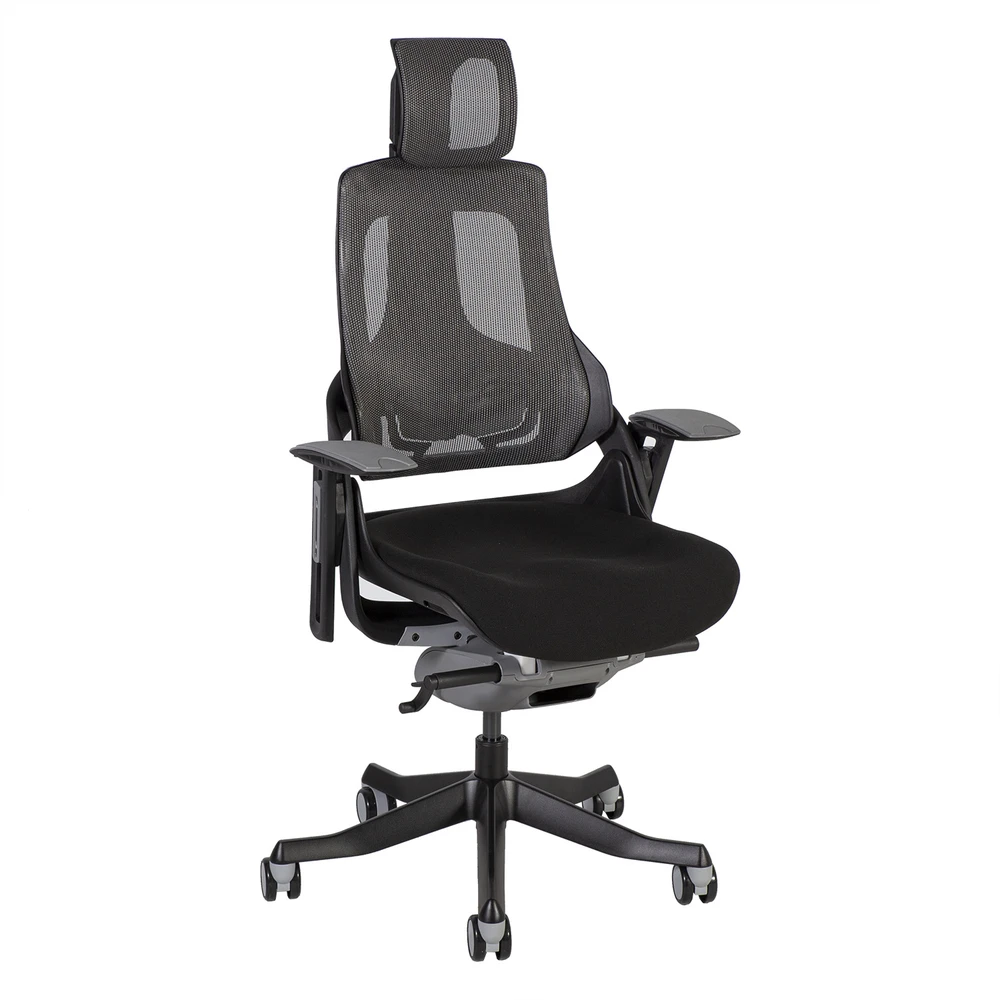 Home4You Darbo kėdė WAU su galvos atrama 65xD49xH112-129cm