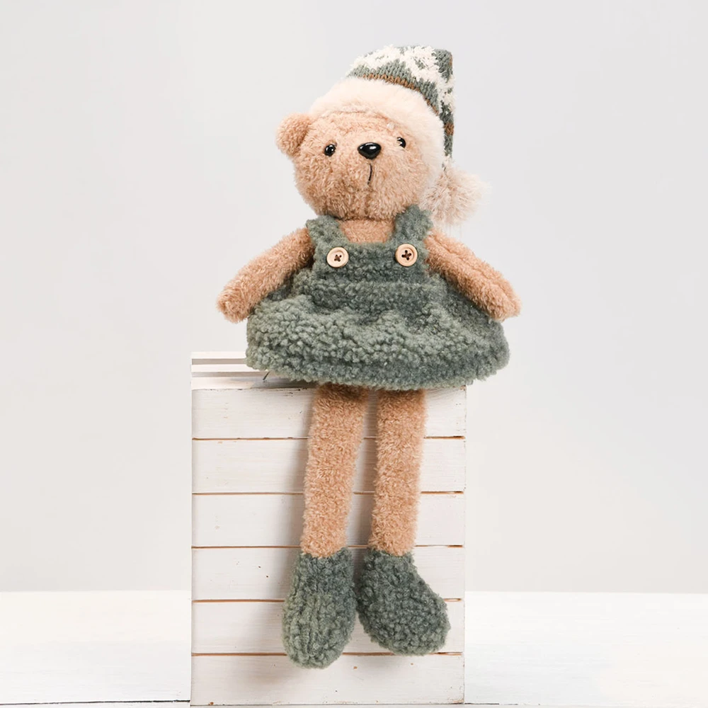 Home4You Dekoracija FUN ANN H36cm, meška, mergaitė