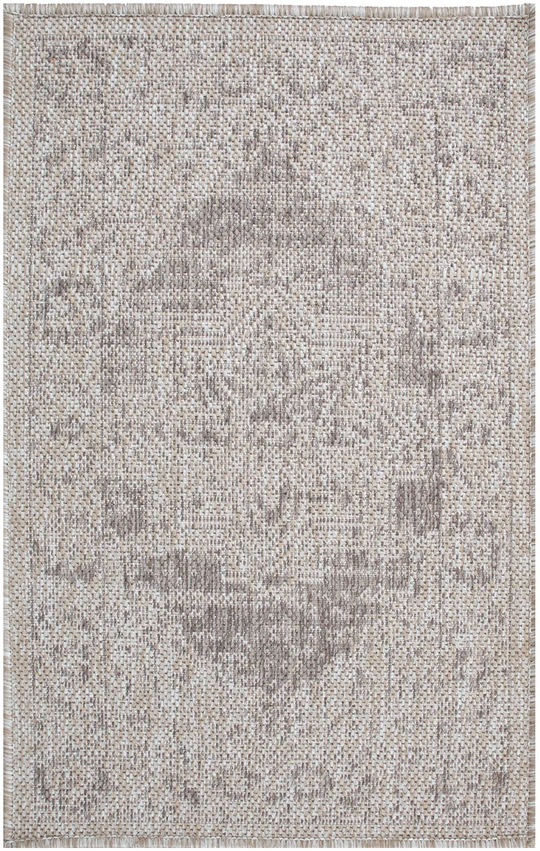 Home4You Durų kilimėlis DAWN FOAM DOOR-6 50x80cm, smėlio spalvos