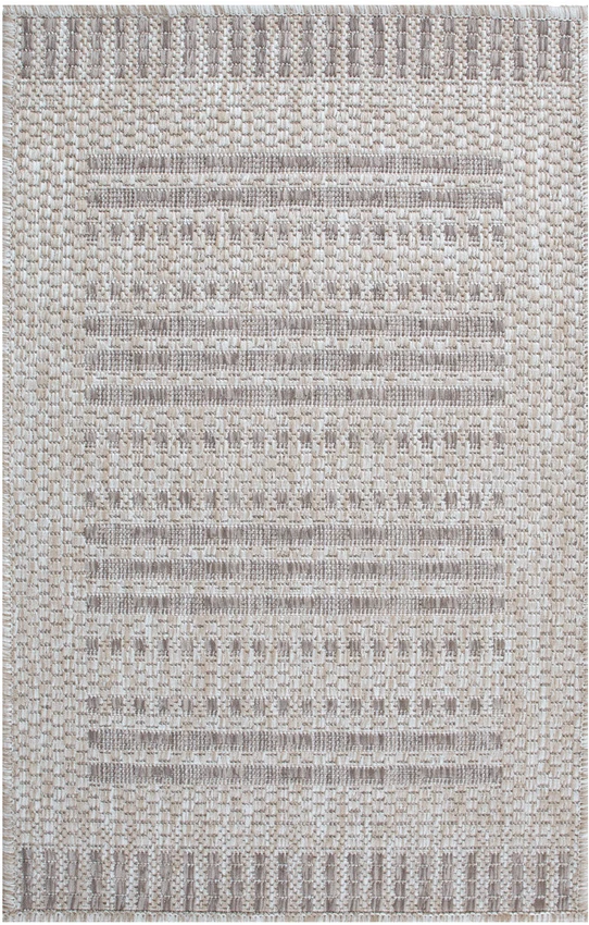 Home4You Durų kilimėlis DAWN FOAM DOOR-4 50x80cm, smėlio spalvos