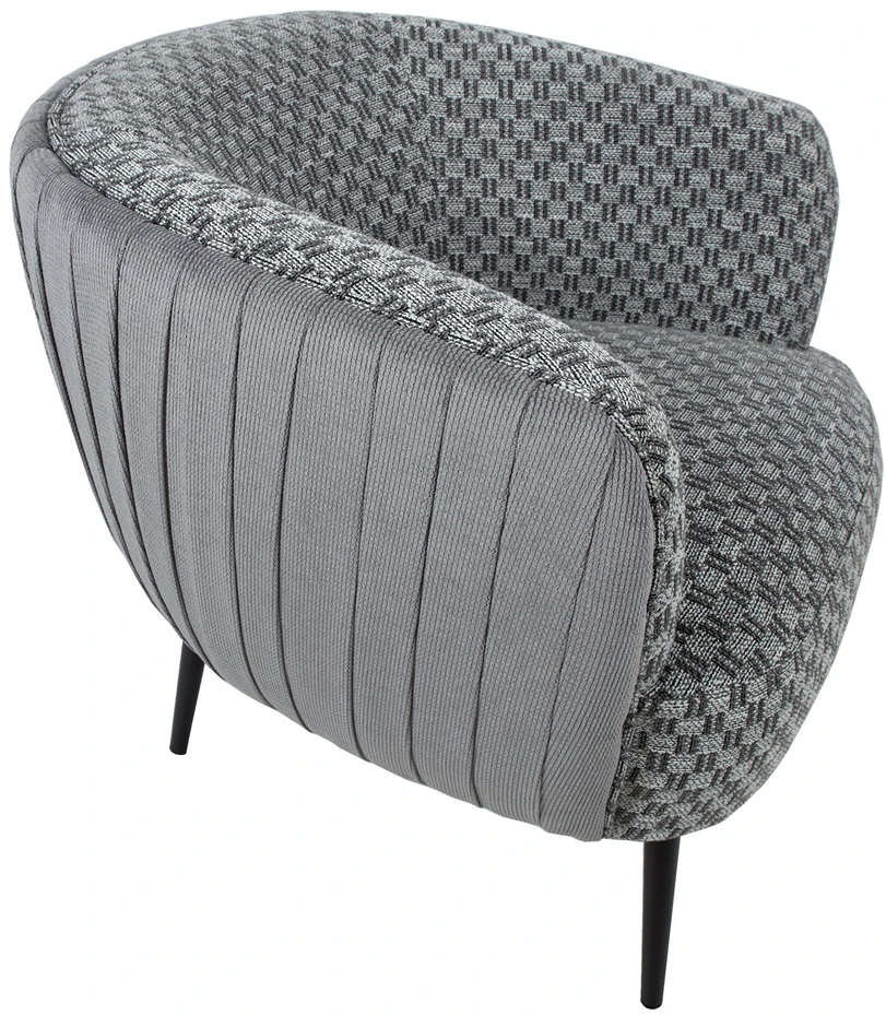 Home4You Fotelis ACCENT pilka