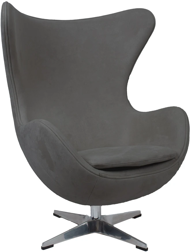 Fotelis Home4You Armchair GRAND STAR pilkas