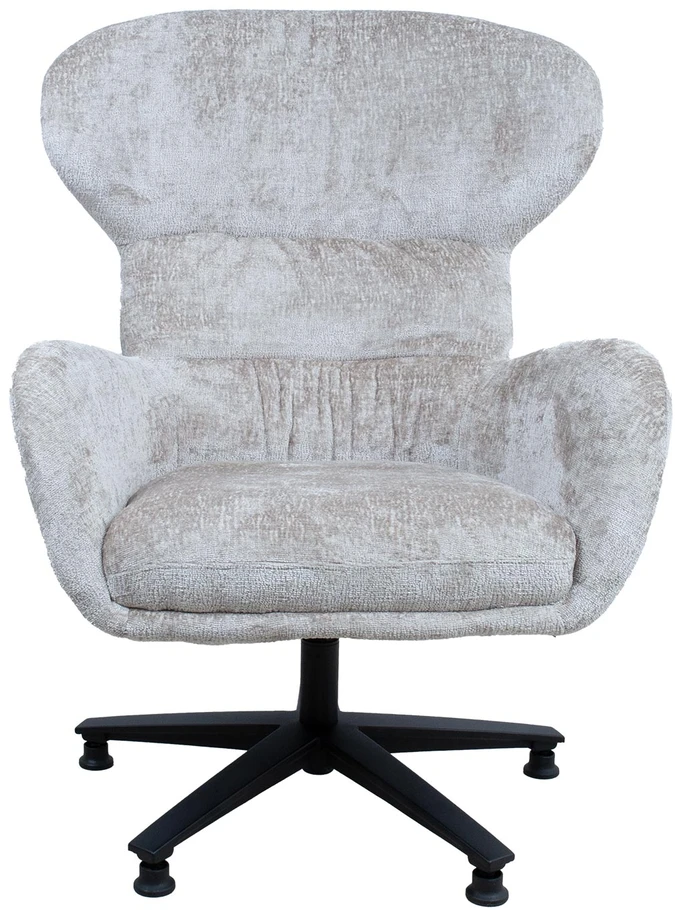 Home4You CREAM Fotelis KAROLINA kreminis baltas