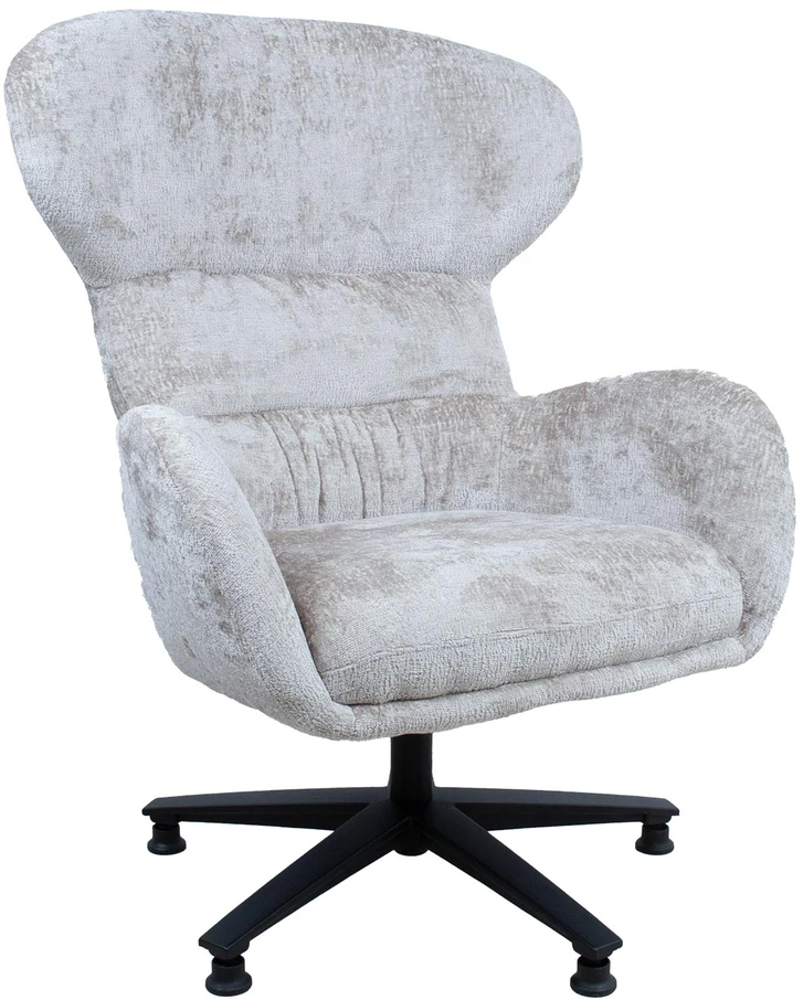 Home4You CREAM Fotelis KAROLINA kreminis baltas