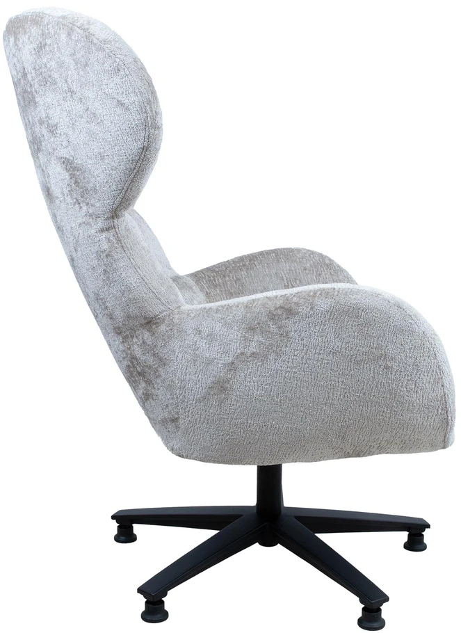 Home4You CREAM Fotelis KAROLINA kreminis baltas