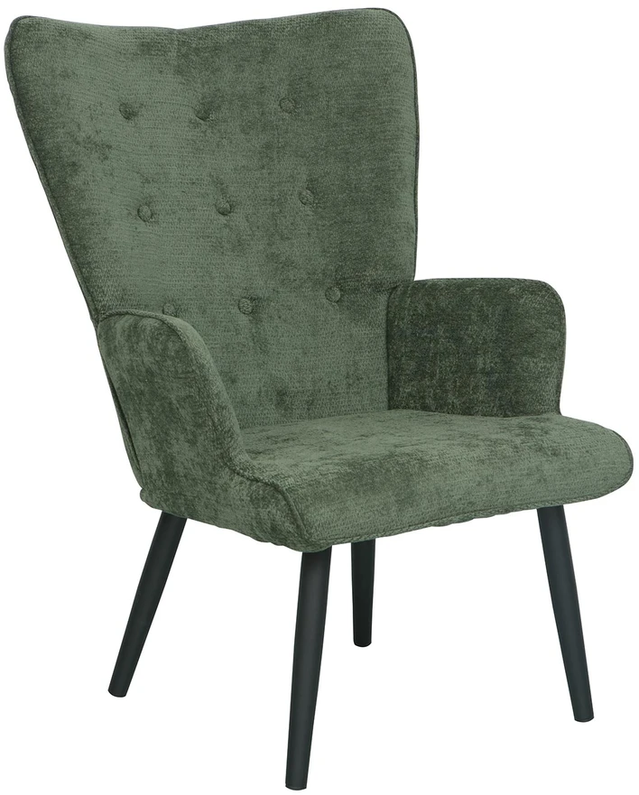 Fotelis Home4You Armchair MATEO žalias