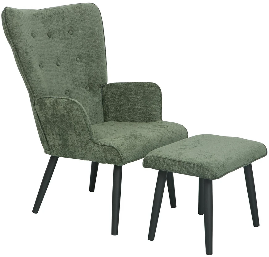 Fotelis Home4You Armchair MATEO žalias