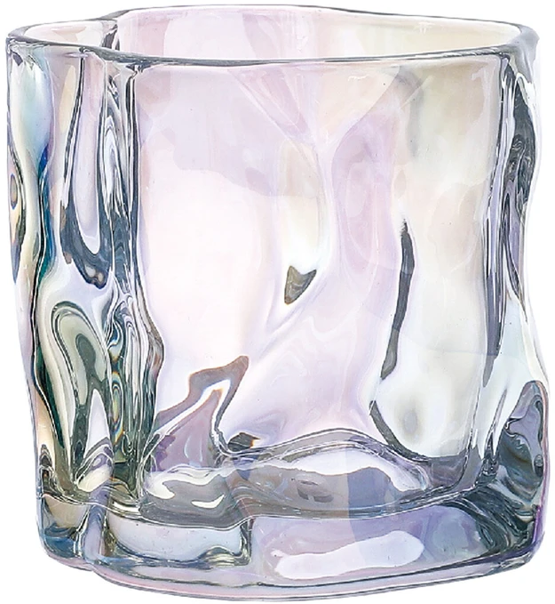 Home4You Stiklinė SHINING 280ml, vaivorykštinė