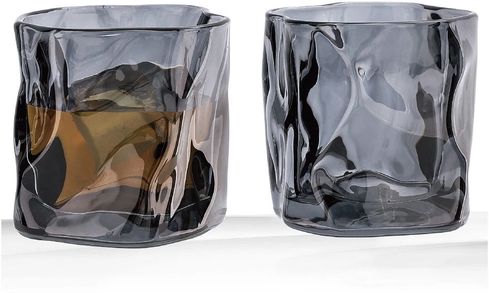 Home4You Stiklinė SHINING 280 ml, sidabrinė
