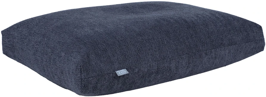 Fotelis Home4You Grindų pagalvė LORD 60x80xH16cm, juoda