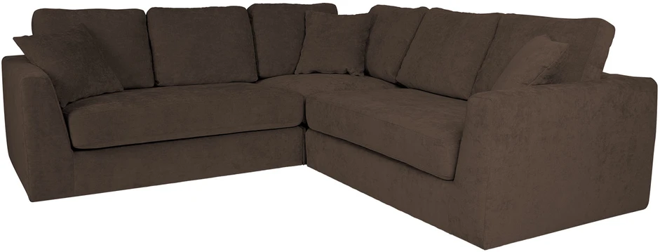 Home4You Dark Kampinė sofa EDRA tamsiai pilka