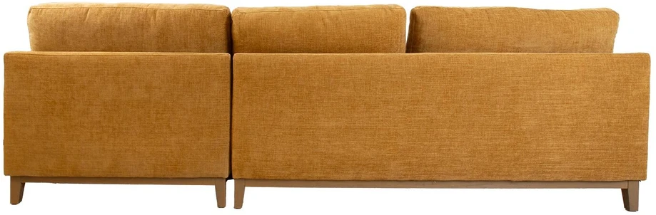 Kampinė sofa BASIL dešinioji kampinė, oranžinė