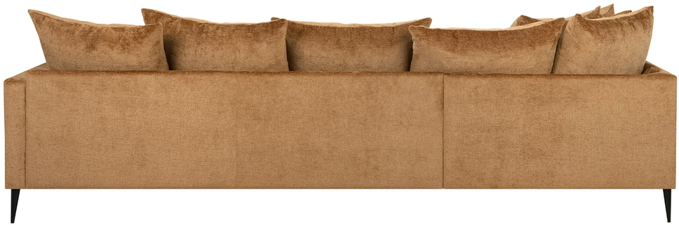 Home4You Kampinė sofa LARTES kairiojo kampo, ruda