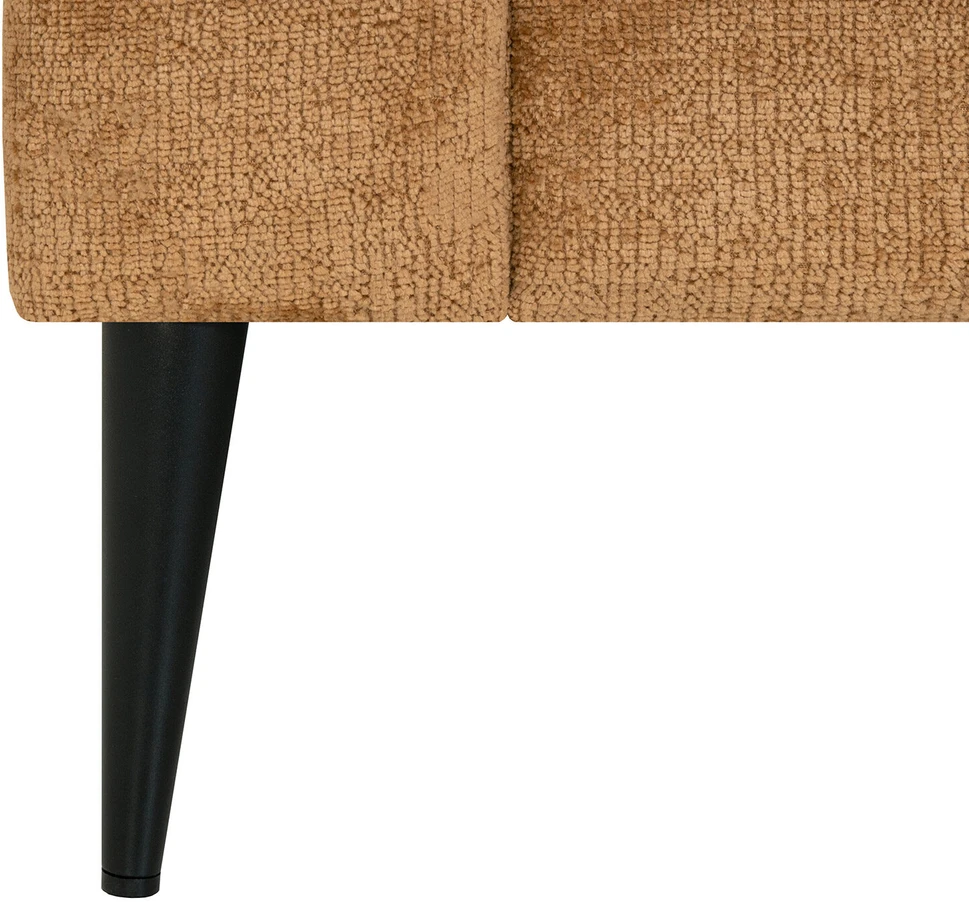Home4You Kampinė sofa LARTES dešinioji kampinė, ruda