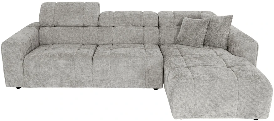Home4You Kampinė sofa BELISMA RC Pilka