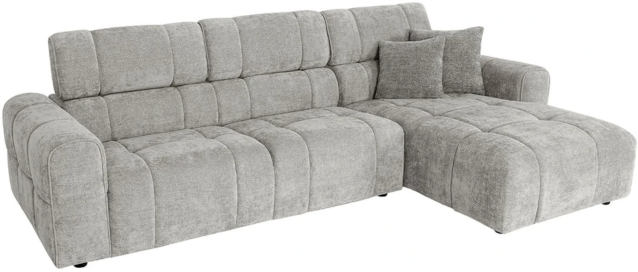 Home4You Kampinė sofa BELISMA RC Pilka
