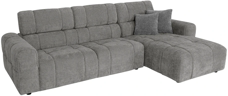 Home4You Kampinė sofa BELISMA RC Pilka