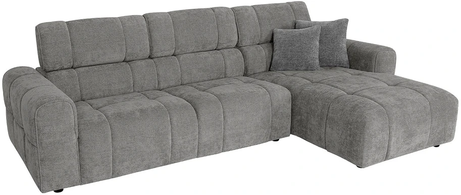 Home4You Kampinė sofa BELISMA RC Pilka