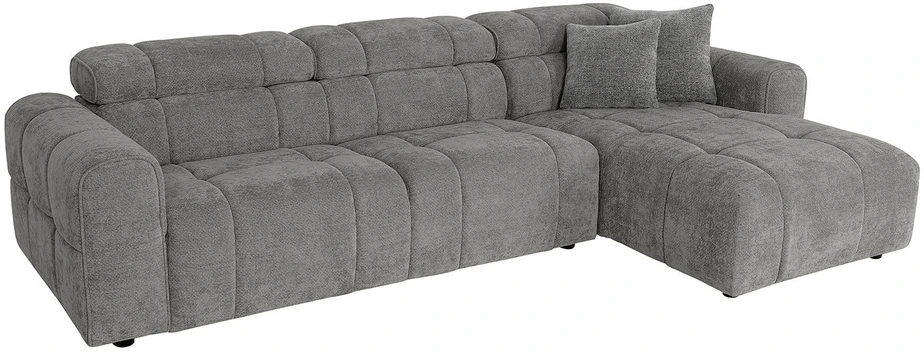 Home4You Kampinė sofa BELISMA RC Pilka