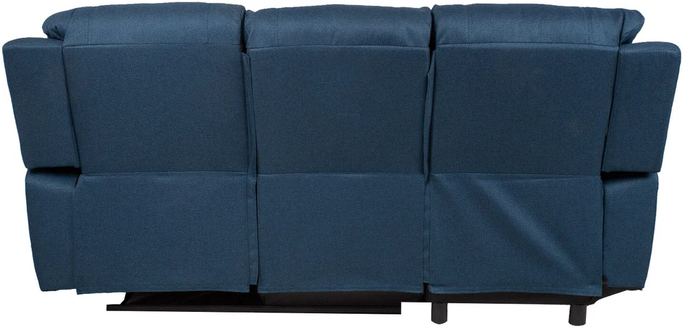 Home4You Kampinė sofa BERIT LC, tamsiai mėlyna