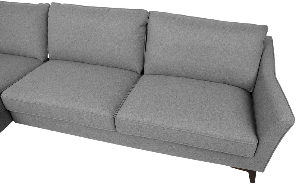 Home4You Kampinė sofa BIRGIT KK, pilka