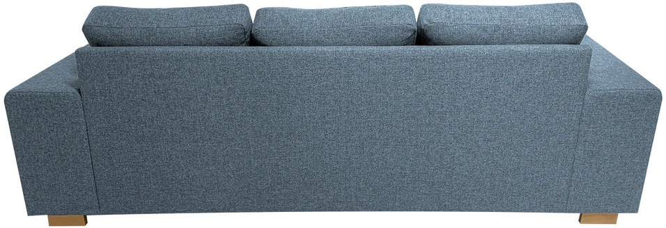 Home4You Kampinė sofa DAGMAR šviesiai mėlyna