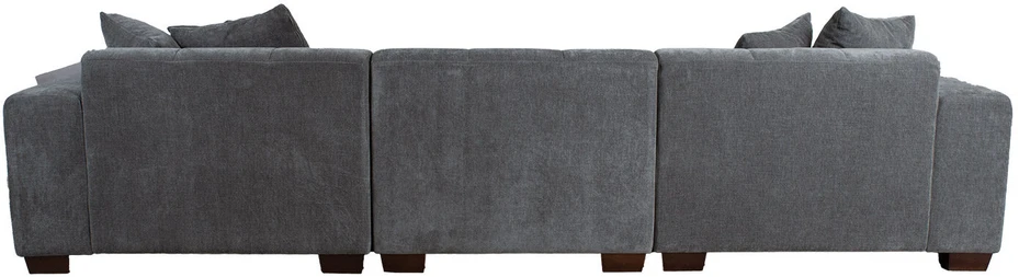 Home4You Kampinė sofa COLLINS KK, pilka
