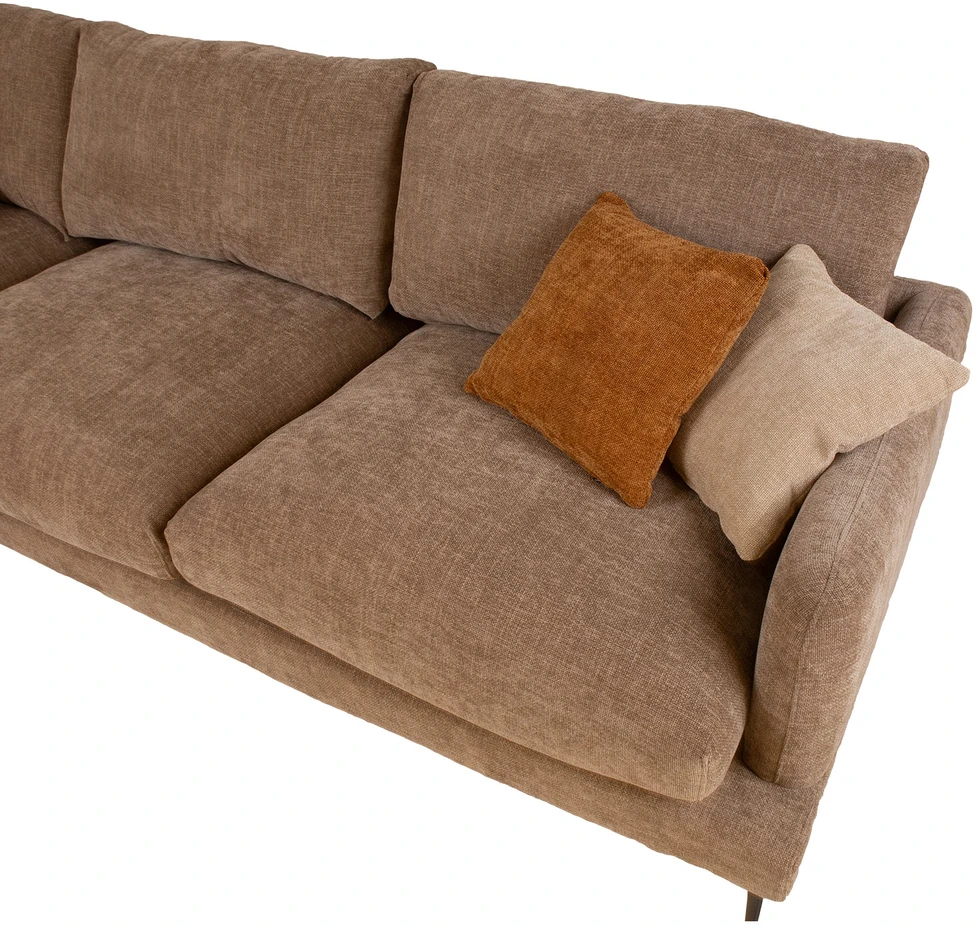 Home4You Kampinė sofa DAISY KK, smėlio