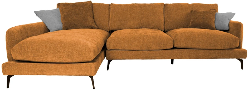 Home4You Kampinė sofa DAISY KK, ruda