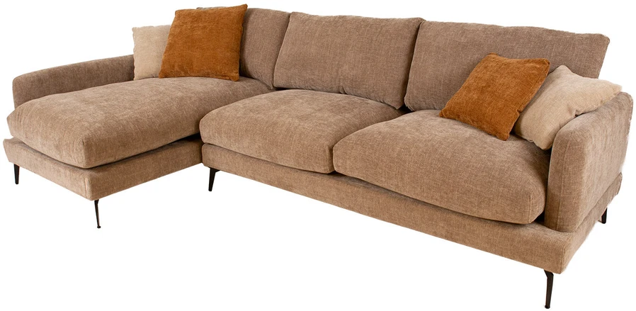 Home4You Kampinė sofa DAISY KK, smėlio
