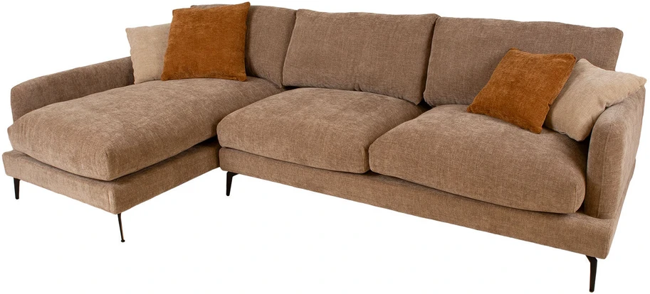 Home4You Kampinė sofa DAISY KK, smėlio