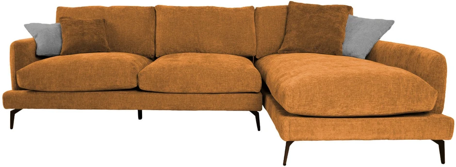 Home4You Kampinė sofa DAISY DK, ruda