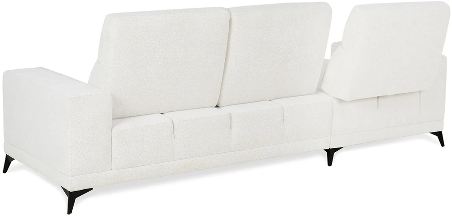 Home4You Kampinė sofa DARLA VN Šviesi smėlio