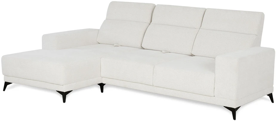 Home4You Kampinė sofa DARLA VN Šviesi smėlio