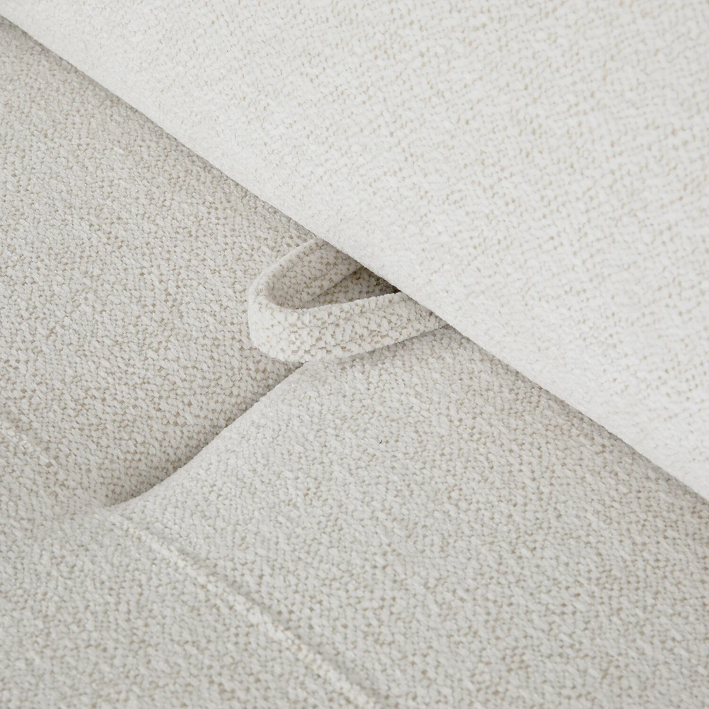 Home4You Kampinė sofa DARLA VN Šviesi smėlio