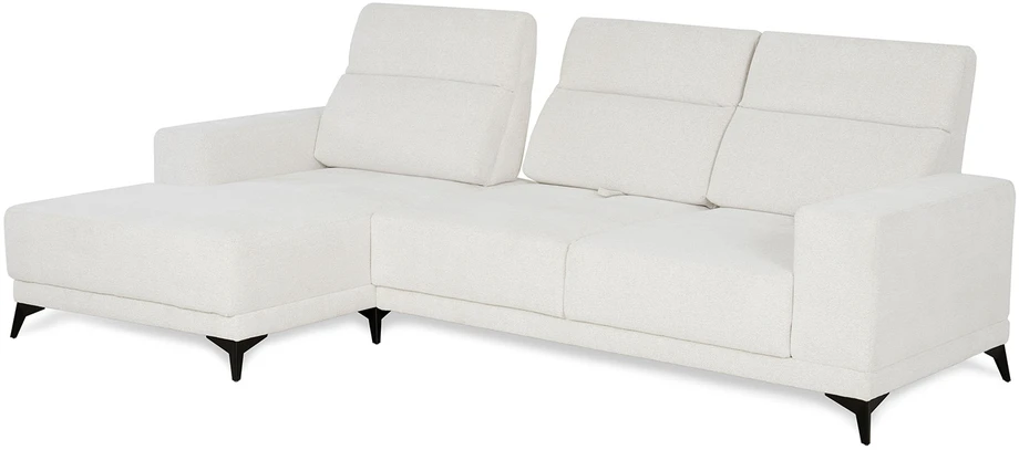 Home4You Kampinė sofa DARLA VN Šviesi smėlio