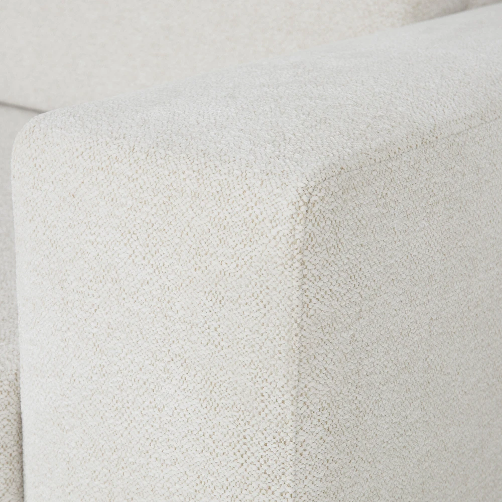 Home4You Kampinė sofa DARLA VN Šviesi smėlio