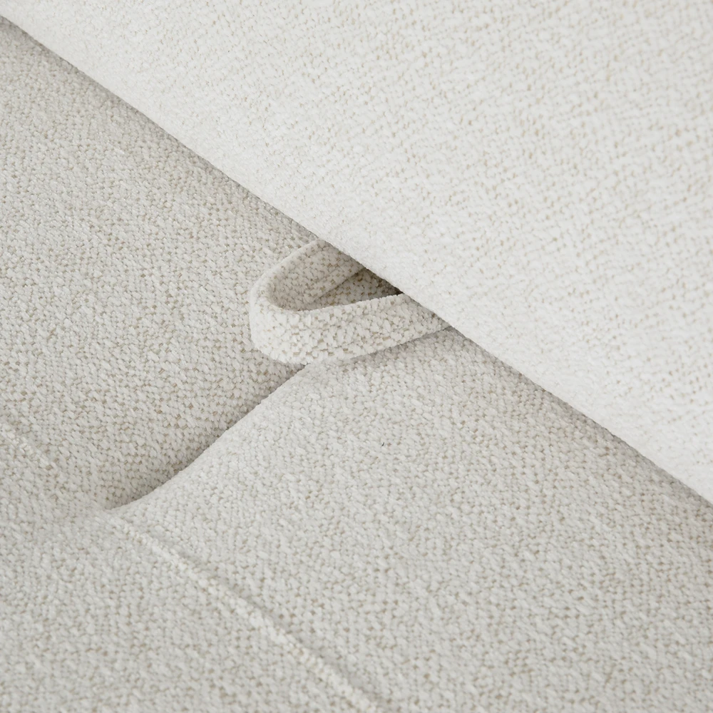 Home4You Kampinė sofa DARLA VN Šviesi smėlio
