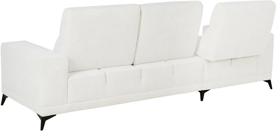Home4You Kampinė sofa DARLA PN Šviesiai smėlio