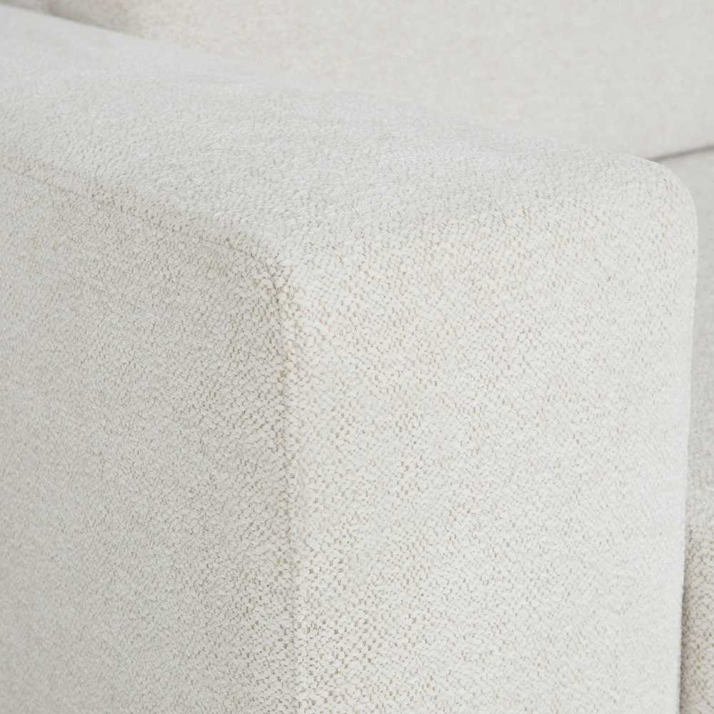 Home4You Kampinė sofa DARLA PN Šviesiai smėlio