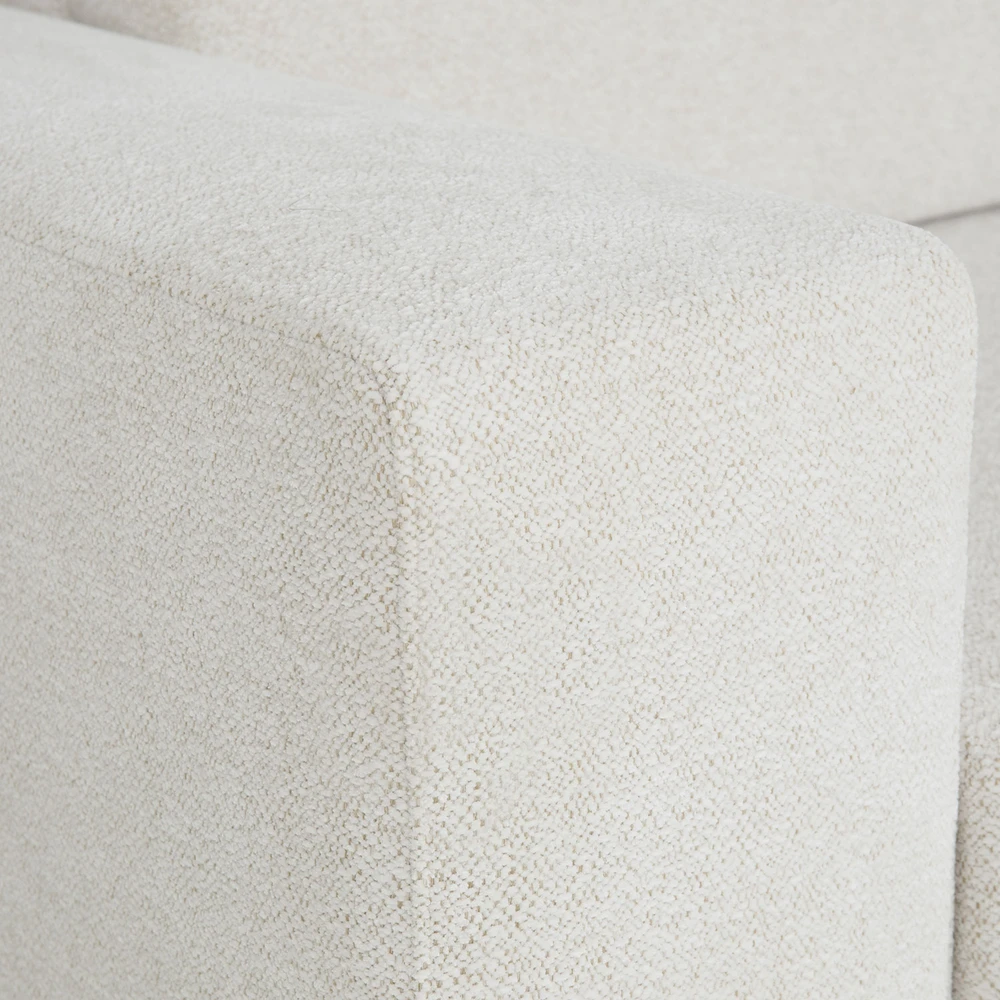 Home4You Kampinė sofa DARLA PN Šviesiai smėlio