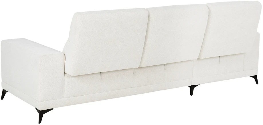 Home4You Kampinė sofa DARLA PN Šviesiai smėlio