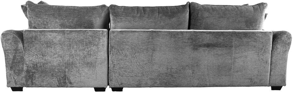 Home4You Kampinė sofa DIVI RC, pilka